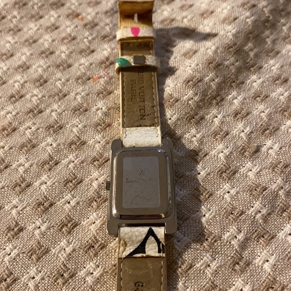 Louie Vuitton vintage murakami color patches ladies watch circa 2003-2004? - Picture 4 of 8